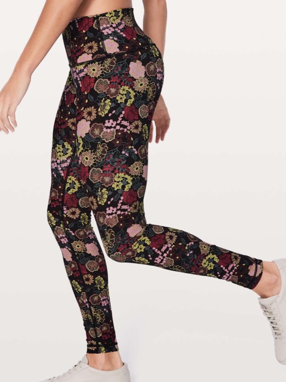 Lululemon Wunder Under Hi-Rise 28" Leggings - Fluorolace Multi Floral- 4